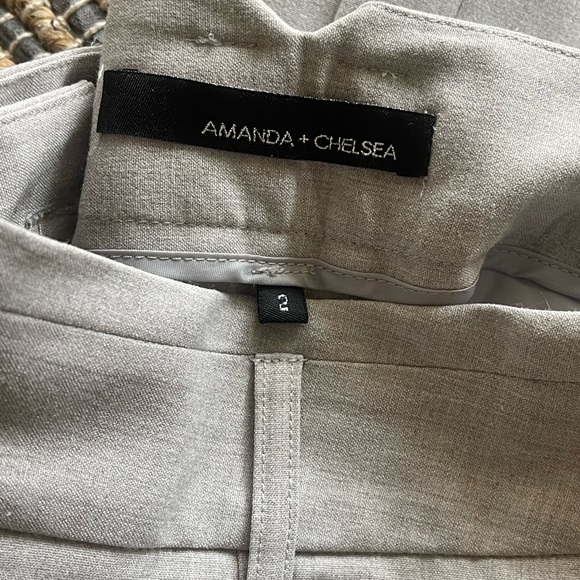 Amanda & Chelsea Grey Work Trousers - Picture 6 of 8